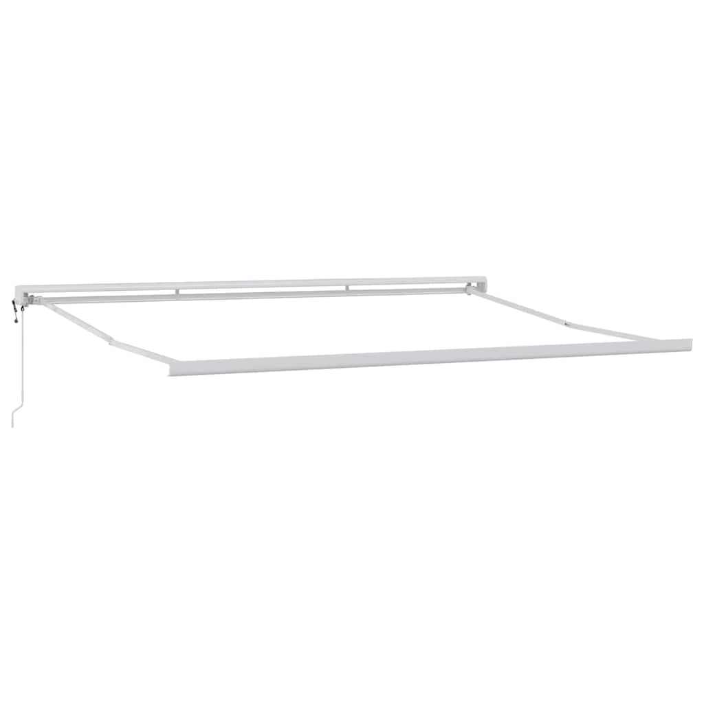 Kailastud raam Valge 450 × 300 cm Alumiinium