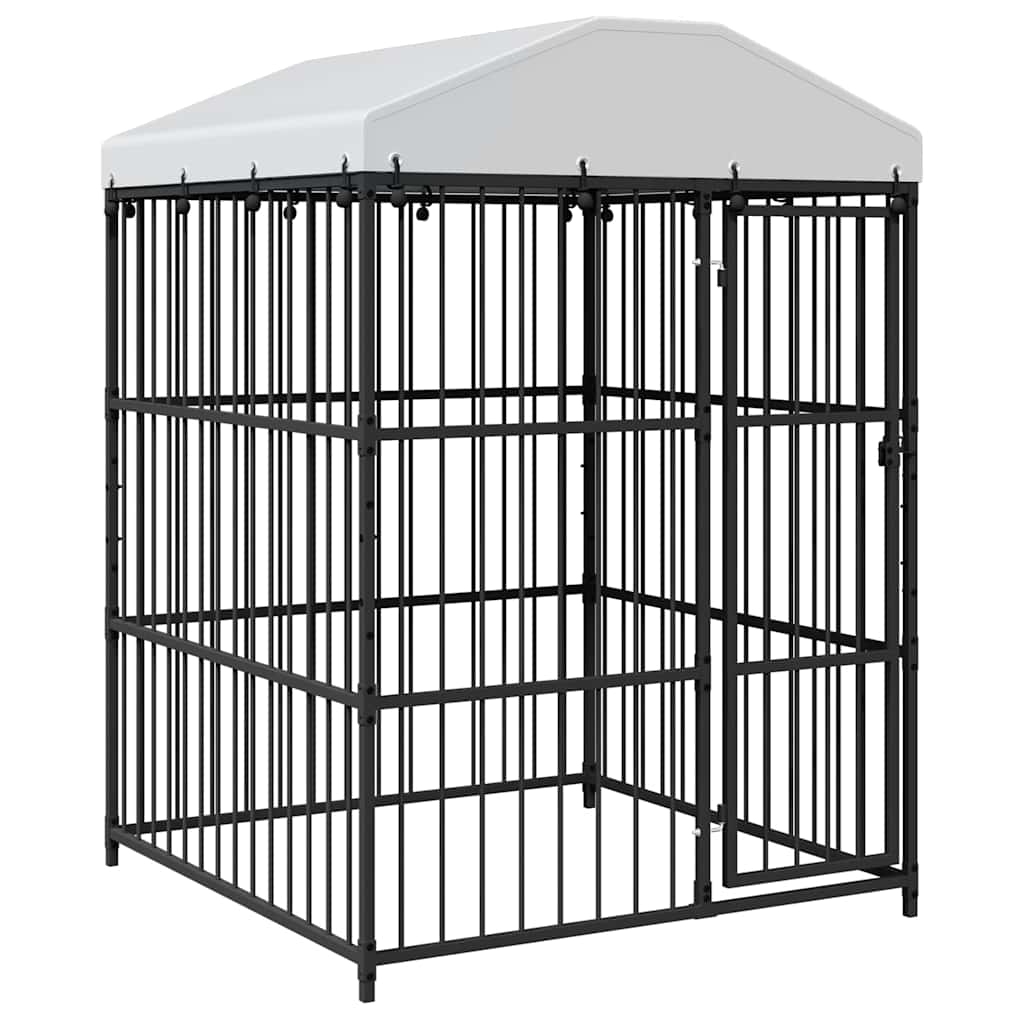 Katusega koeraaed, 150 x 150 x 210 cm