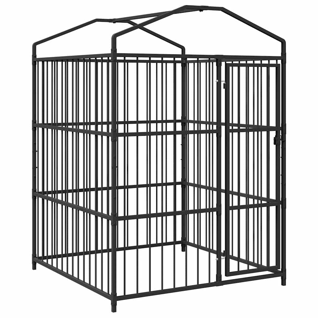 Katusega koeraaed, 150 x 150 x 210 cm