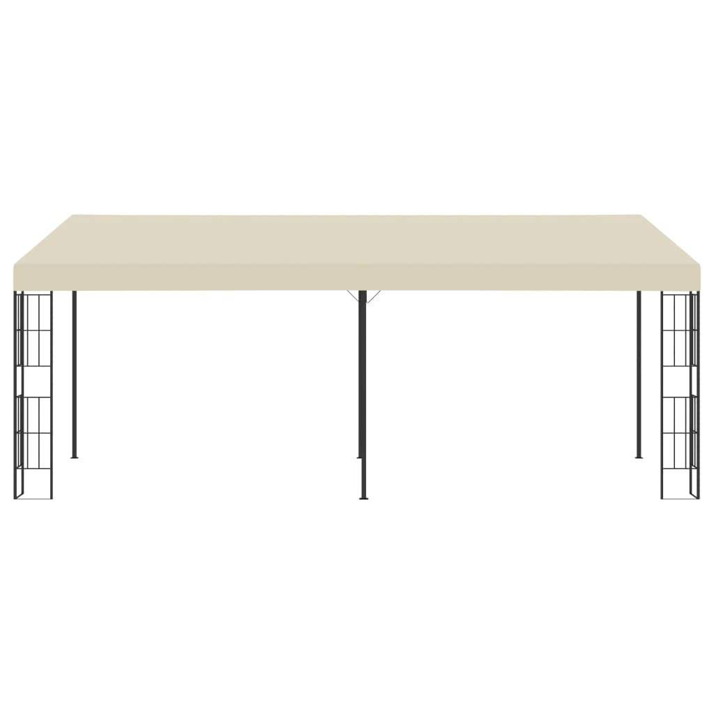 Seinale kinnitatav varjualune 3x6 m, kreemjas, kangas