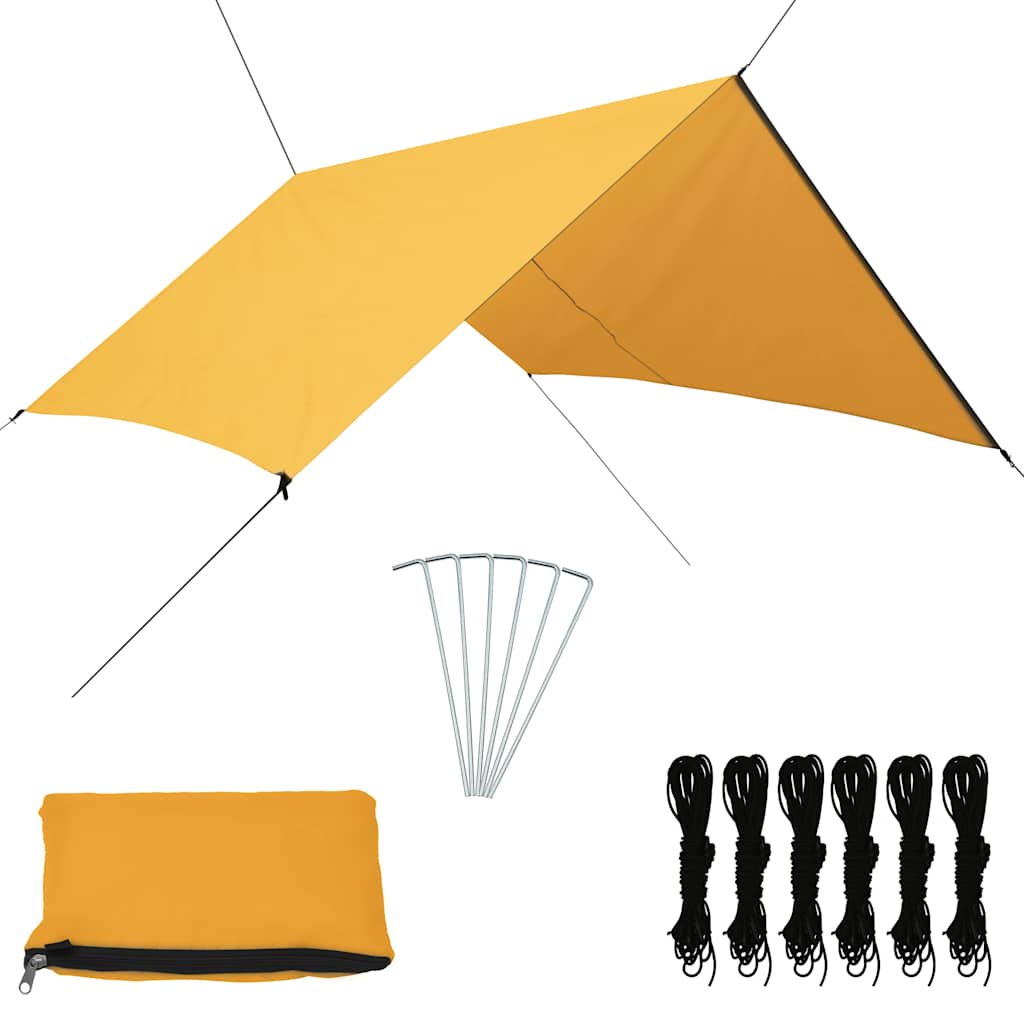 Õuepresent, 3 x 2,85 m, kollane