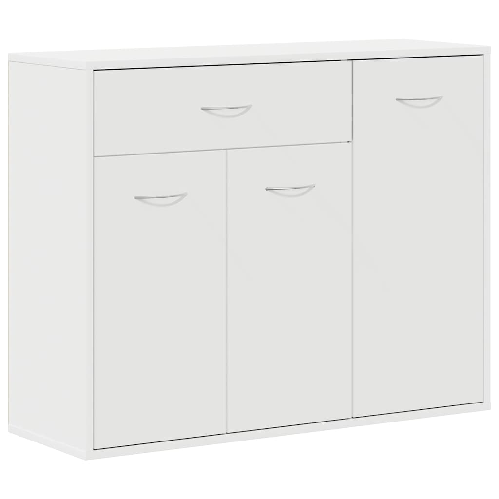 Puhvetkapp valge 88 x 30 x 70 cm, tehispuit