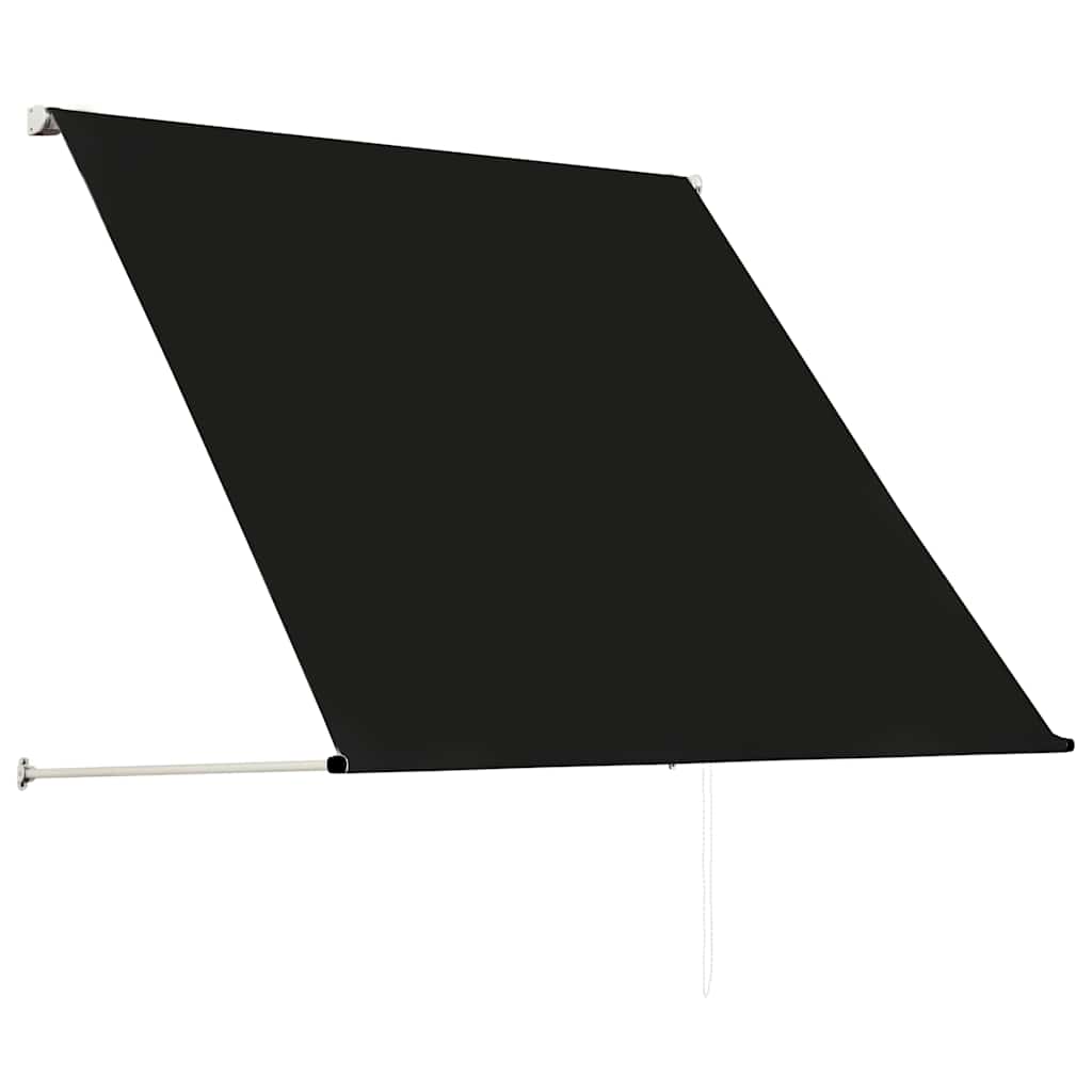 Sissetõmmatav varikatus, 100 x 150 cm, antratsiithall