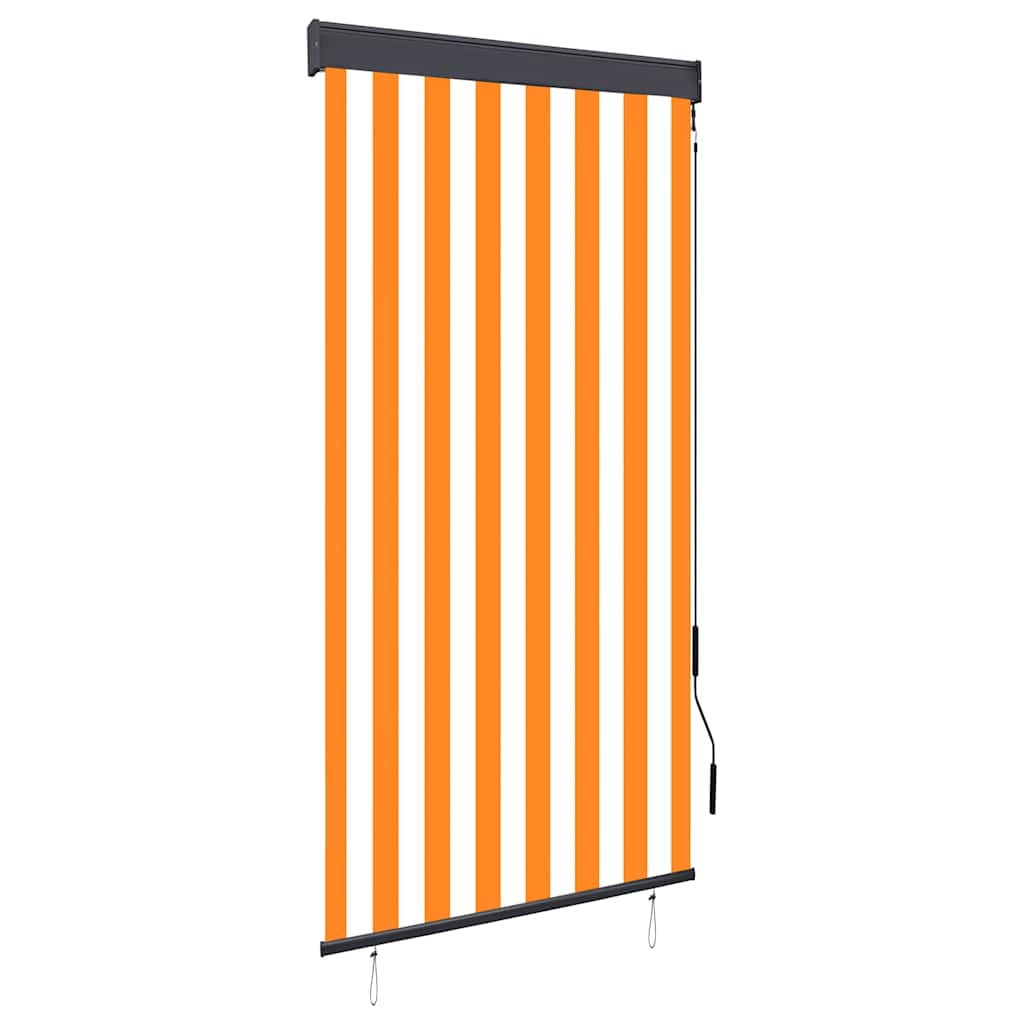 Väliruloo 80 x 250 cm, valge ja oranž