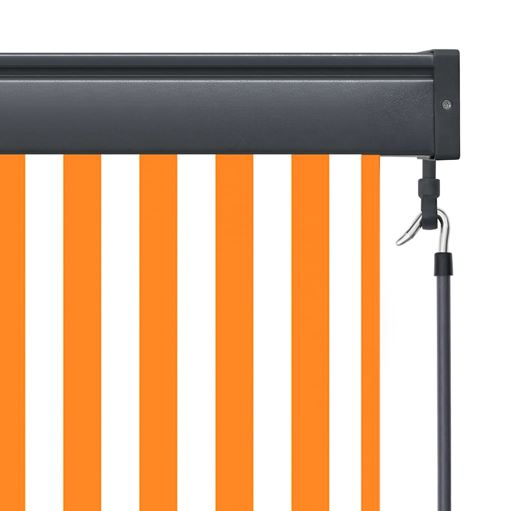 Väliruloo 80 x 250 cm, valge ja oranž