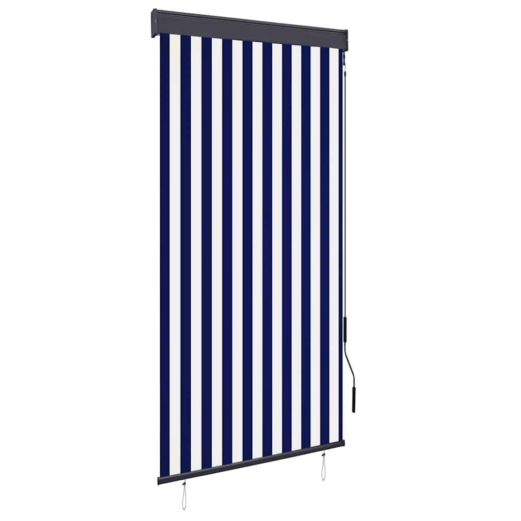 Väliruloo 100 x 250 cm, sinine ja valge