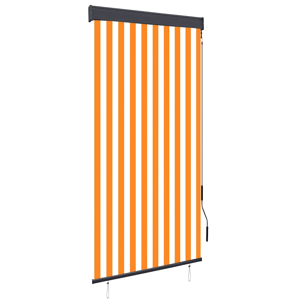 Väliruloo 100 x 250 cm, valge ja oranž