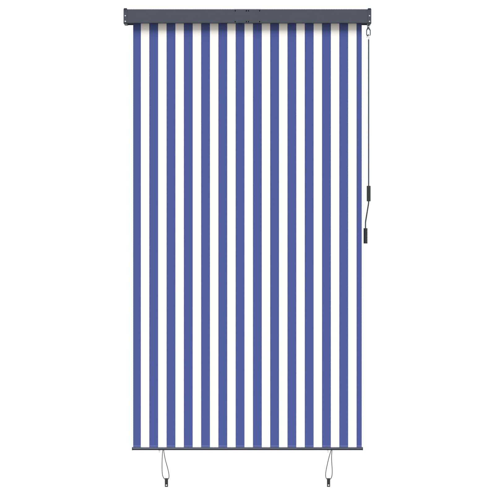 Väliruloo 140 x 250 cm, sinine ja valge