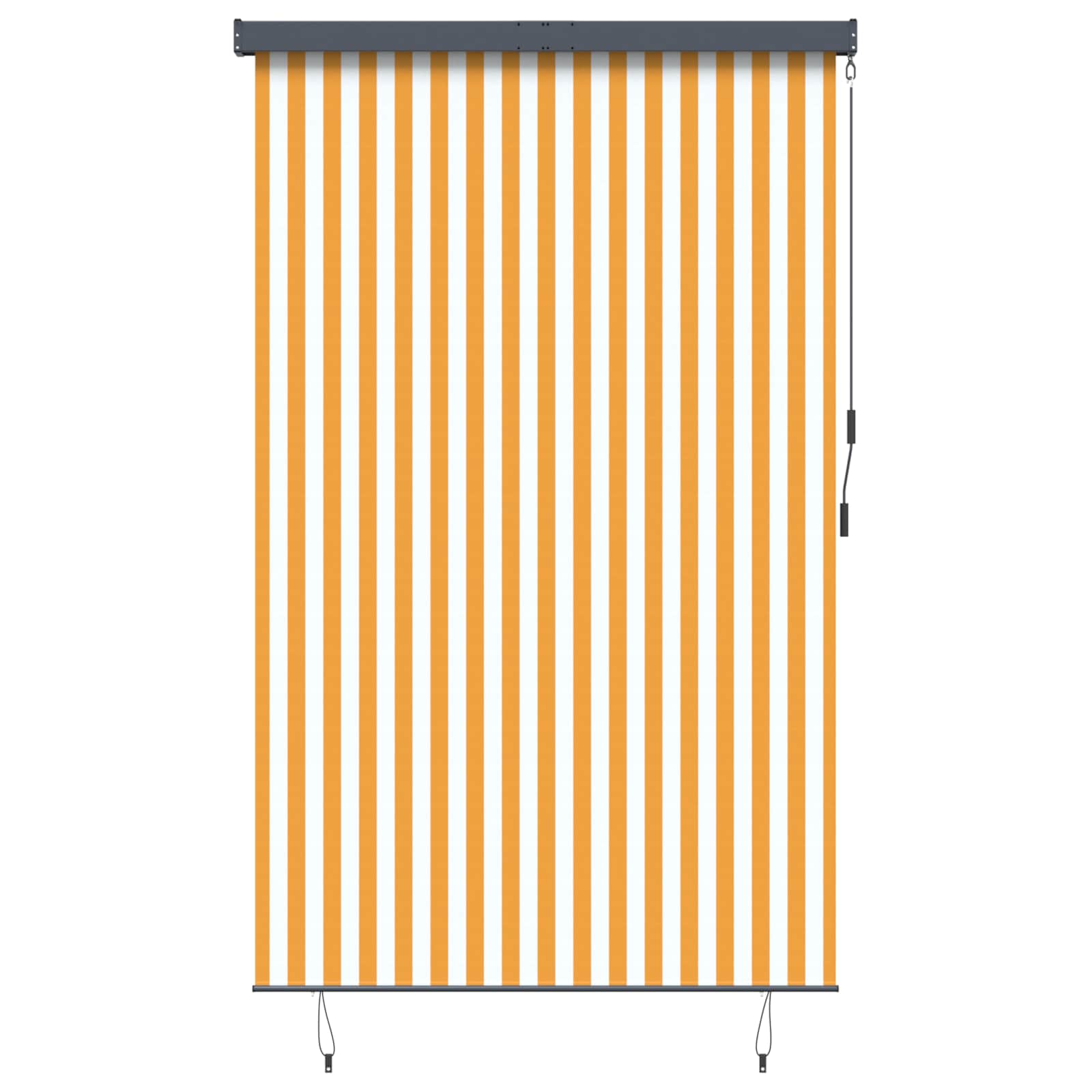 Väliruloo 160 x 250 cm, valge ja oranž