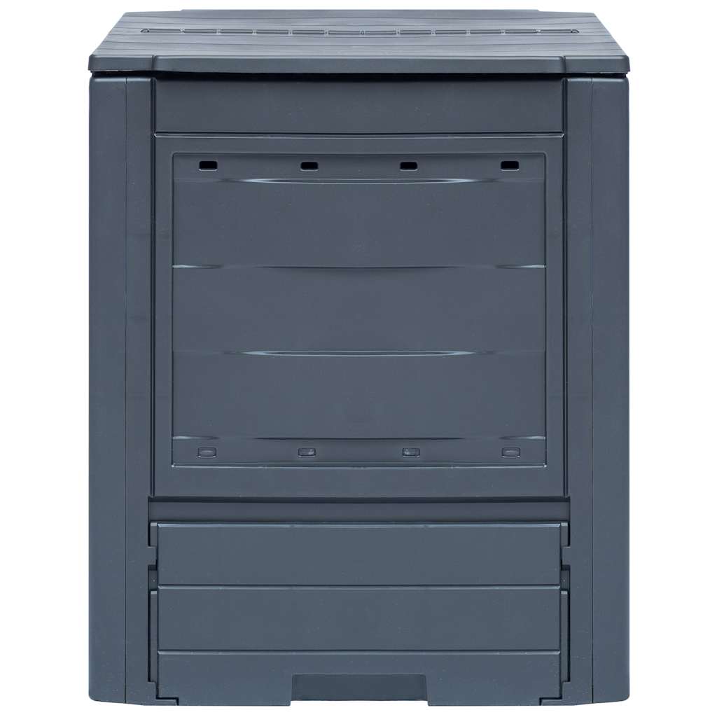 Aiakompostrid 3 tk, hall, 60 x 60 x 73 cm, 780 l