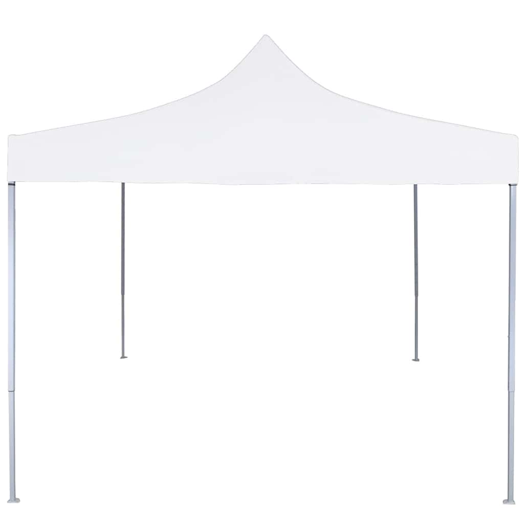 Professionaalne kokkupandav peotelk, 3 x 3 m teras, valge