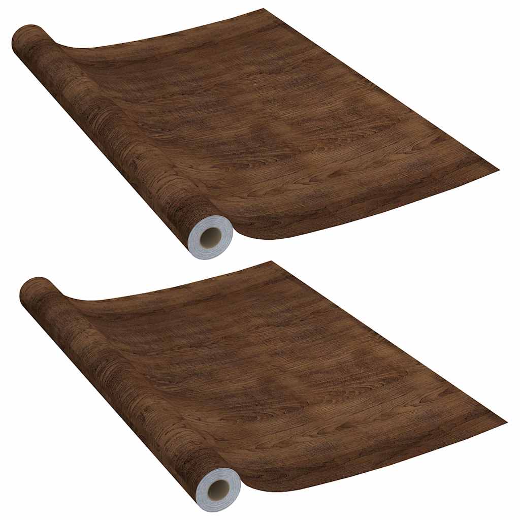 Iseliimuvad uksekiled, 2 tk, tume tamm, 210 x 90 cm, PVC