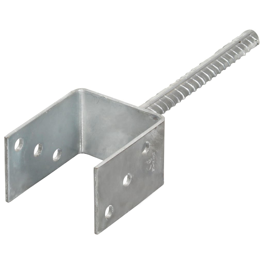 Maavaiad 6 tk hõbedane 8 x 6 x 30 cm tsingitud teras
