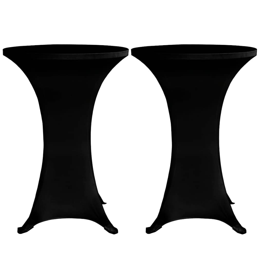 Seisulauakate Ø 60 cm, must, veniv, 4 tk