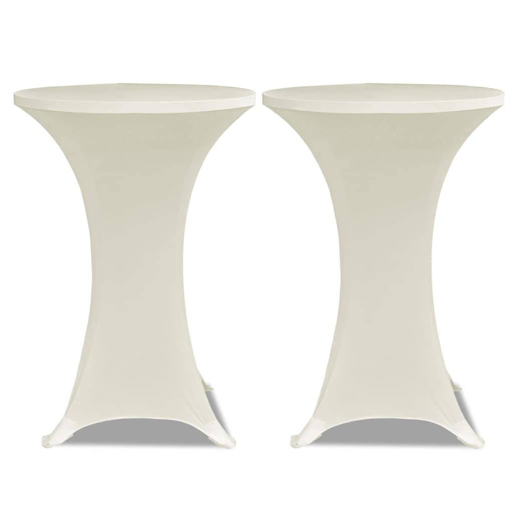 Seisulauakate Ø 70 cm, kreemjasvalge, veniv, 4 tk