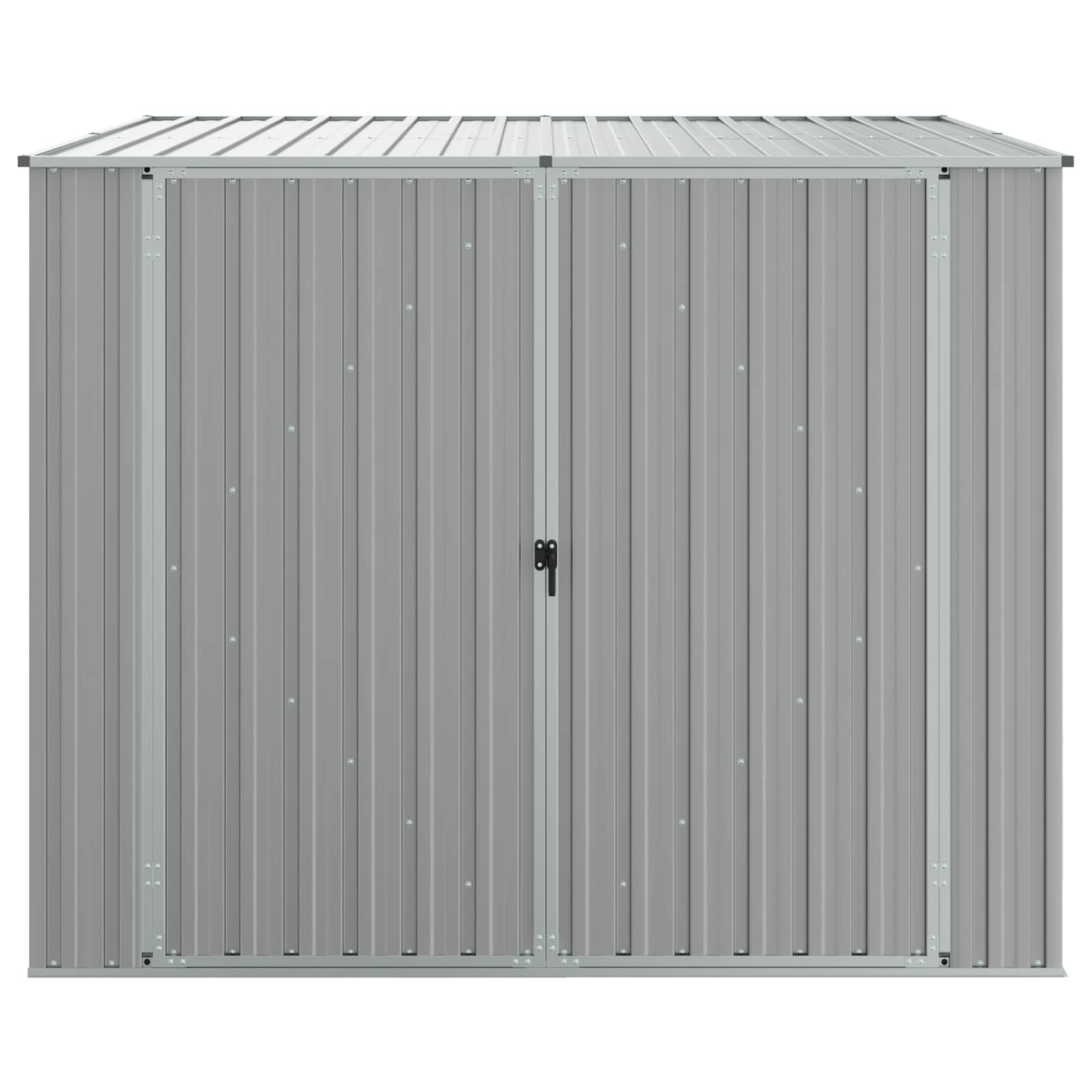 Aiakuur, hall, 195 x 198 x 159 cm, tsingitud teras