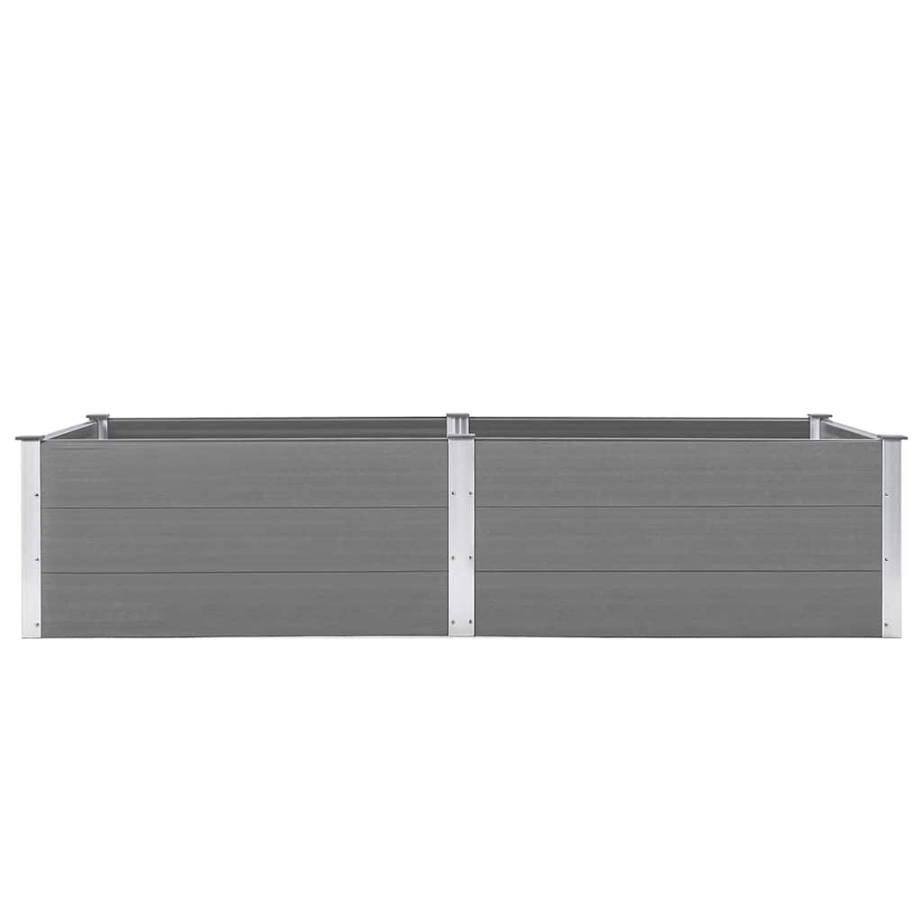 Aia taimelava 250 x 100 x 54 cm, puidu-plasti segu, hall