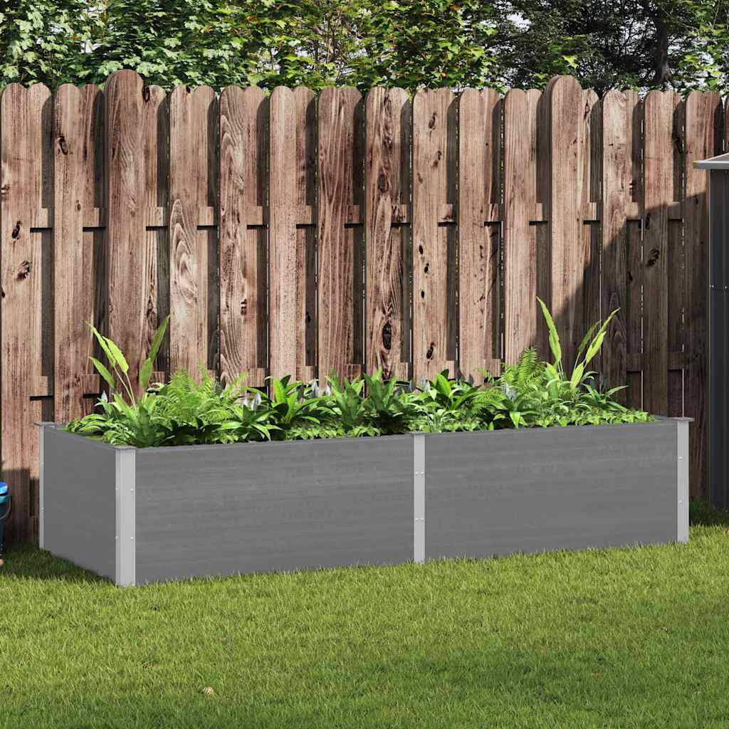 Aia taimelava 250 x 100 x 54 cm, puidu-plasti segu, hall