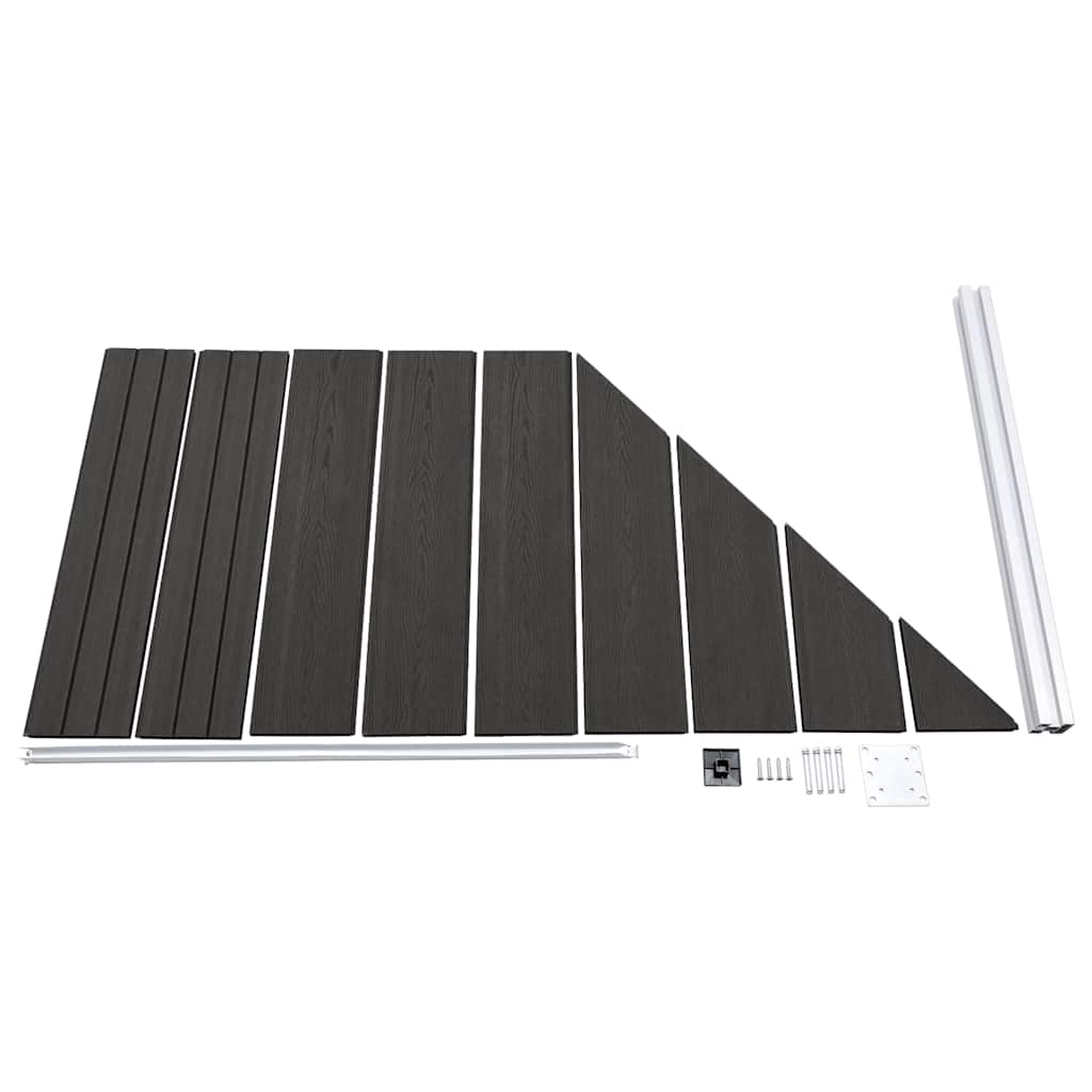 Aiapaneel, WPC, 95x(105-180) cm, hall