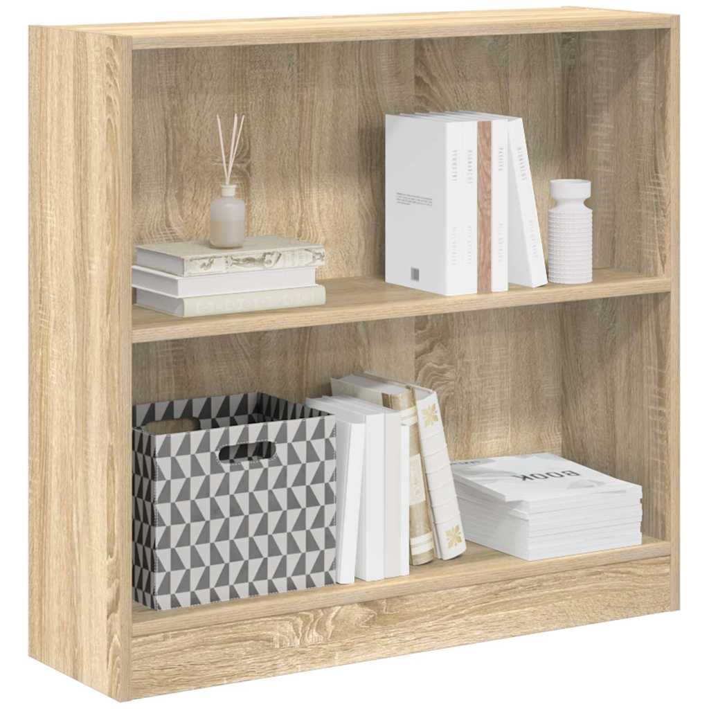 Raamaturiiul Sonoma tamm 80x24x75 cm Engineered Wood