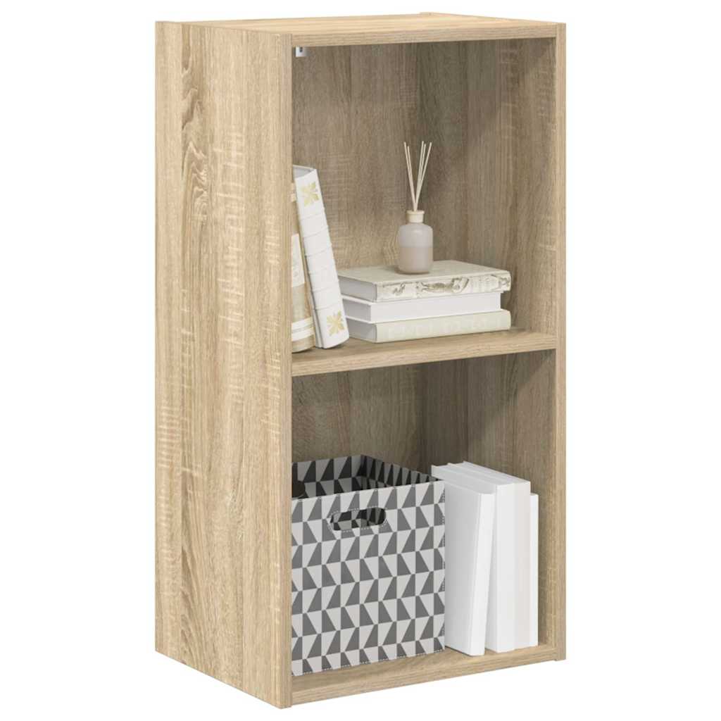 2 korrusega riiul Sonoma tamm 40 x 30 x 76,5 cm tehispuit