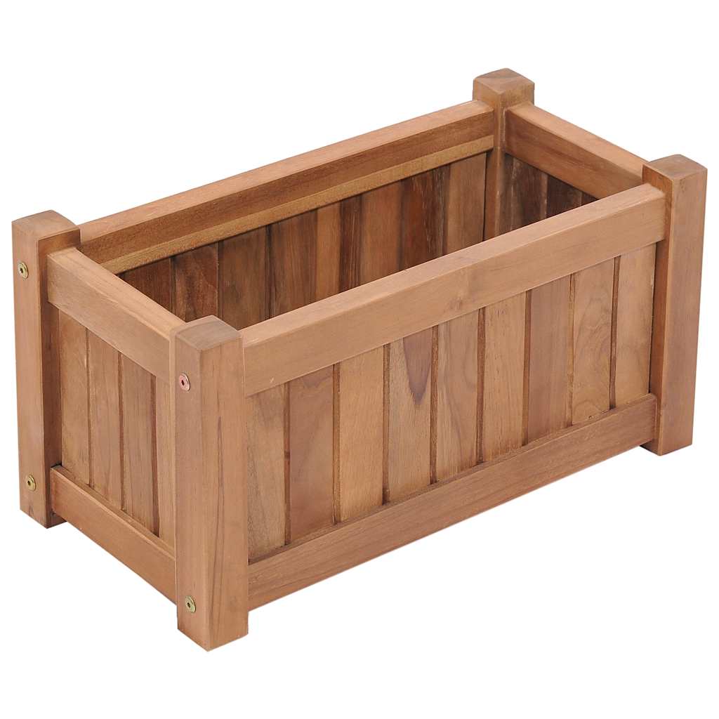 Taimelava, 50 x 25 x 25 cm, toekast tiikpuidust