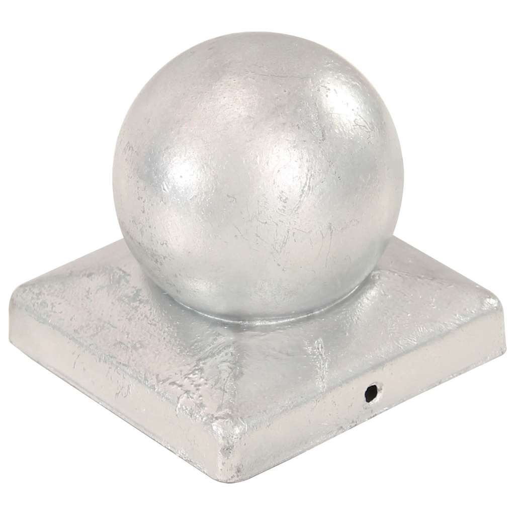 Postiotsad 6 tk, kuulid, tsingitud metall, 101x101 mm