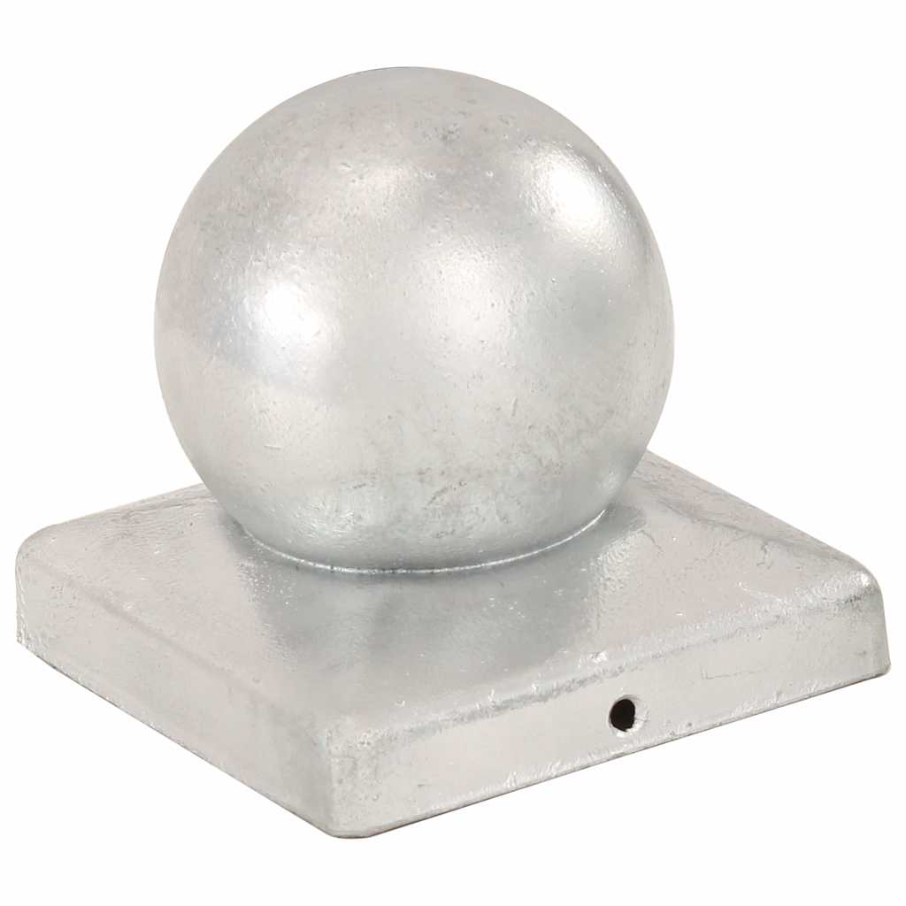 Postiotsad 6 tk, kuulid, tsingitud metall, 101x101 mm