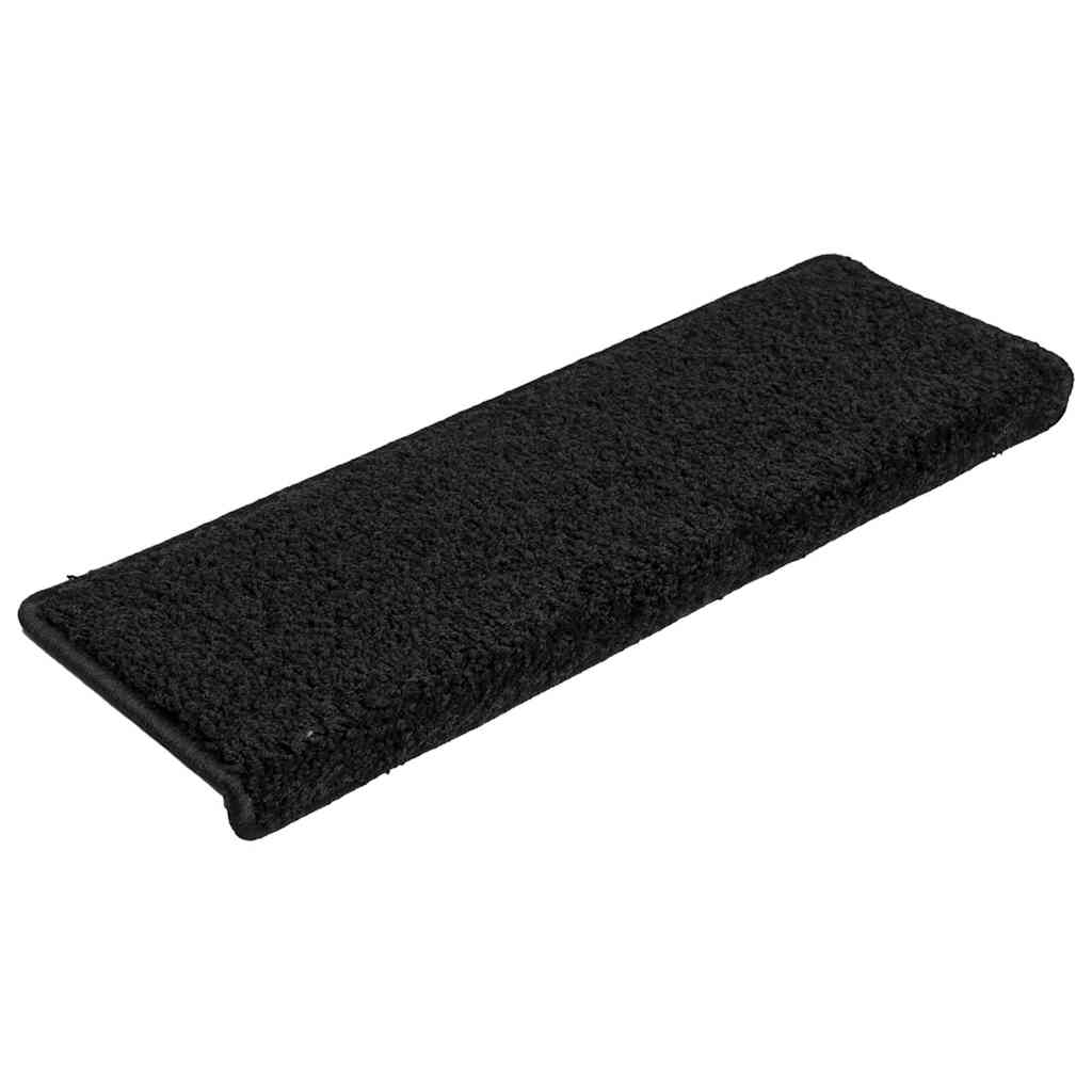 Trepimatid 15 tk 65 x 21 x 4 cm mustad ristkülikukujulised servad