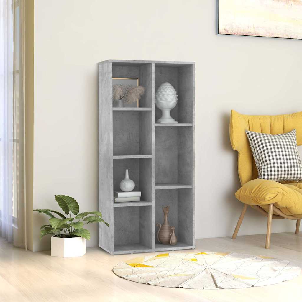 Raamaturiiul betoonhall 50 x 25 x 106 cm, tehispuit
