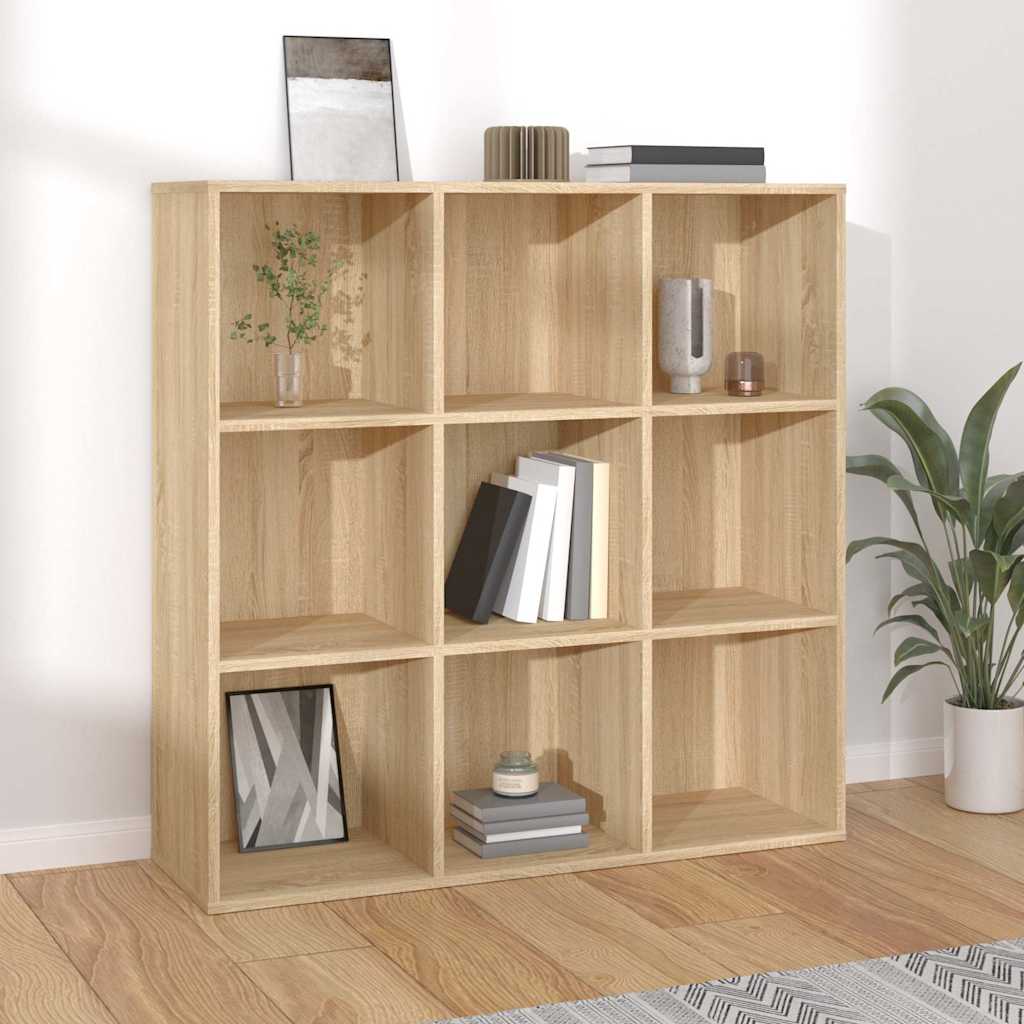 Raamaturiiul Sonoma tamm, 98 x 29 x 97,5 cm tehispuit