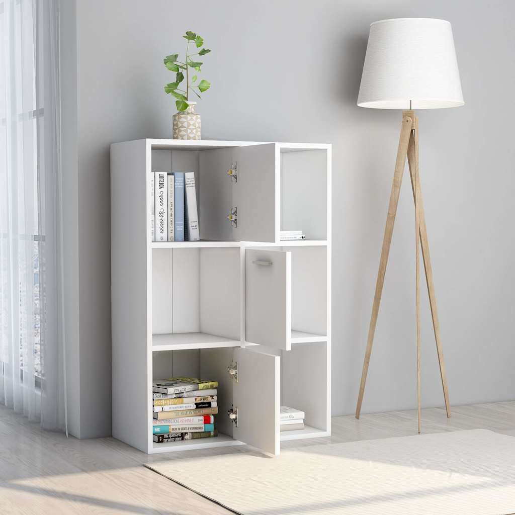 Hoiukapp, valge, 60 x 29,5 x 90 cm, tehispuit