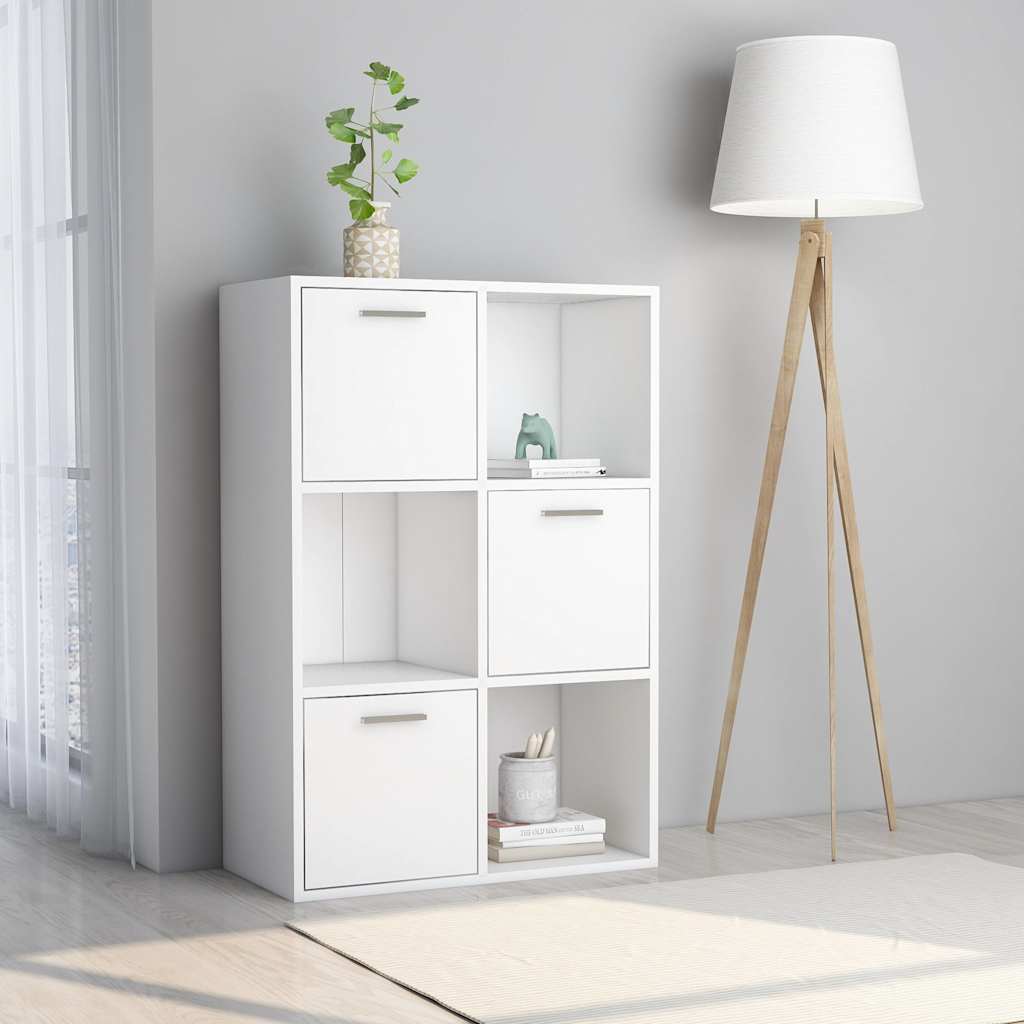Hoiukapp, valge, 60 x 29,5 x 90 cm, tehispuit