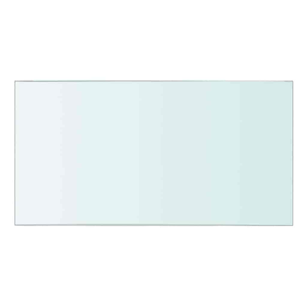 Riiulid, 2 klaasist paneeli 30 x 12 cm