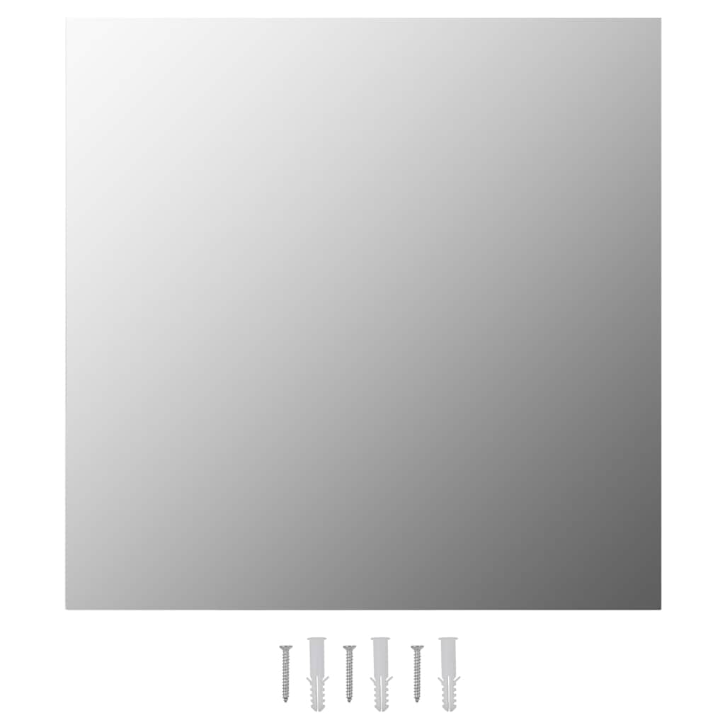 Seinapeeglid 2 tk, 60 x 60 cm, kandiline, klaasist