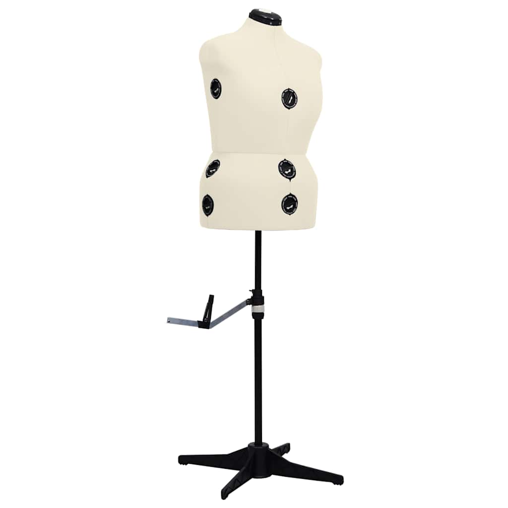 Reguleeritav kleidimannekeen, naine, kreemjas, L, suurus 44-50