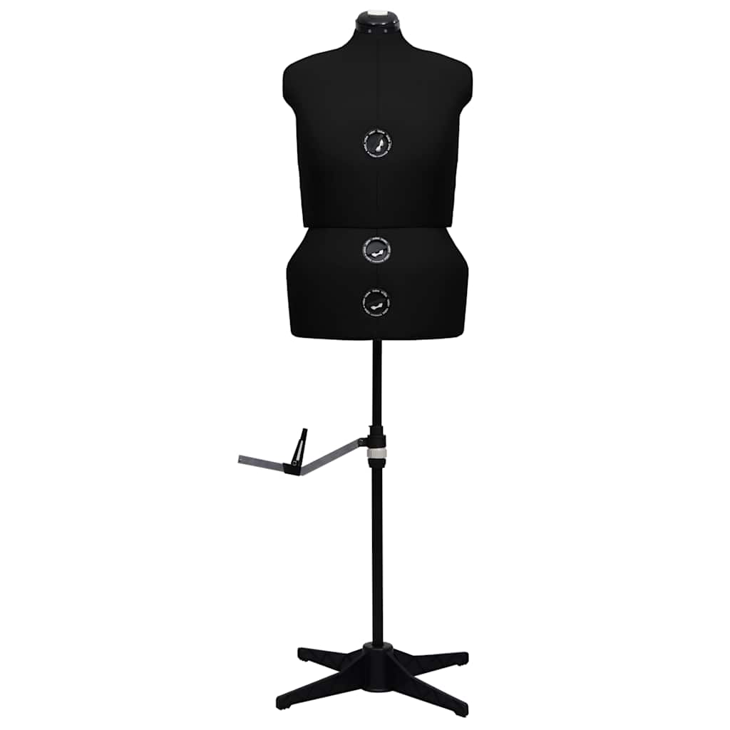 Reguleeritav kleidimannekeen, naine, must, L, suurus 44-50