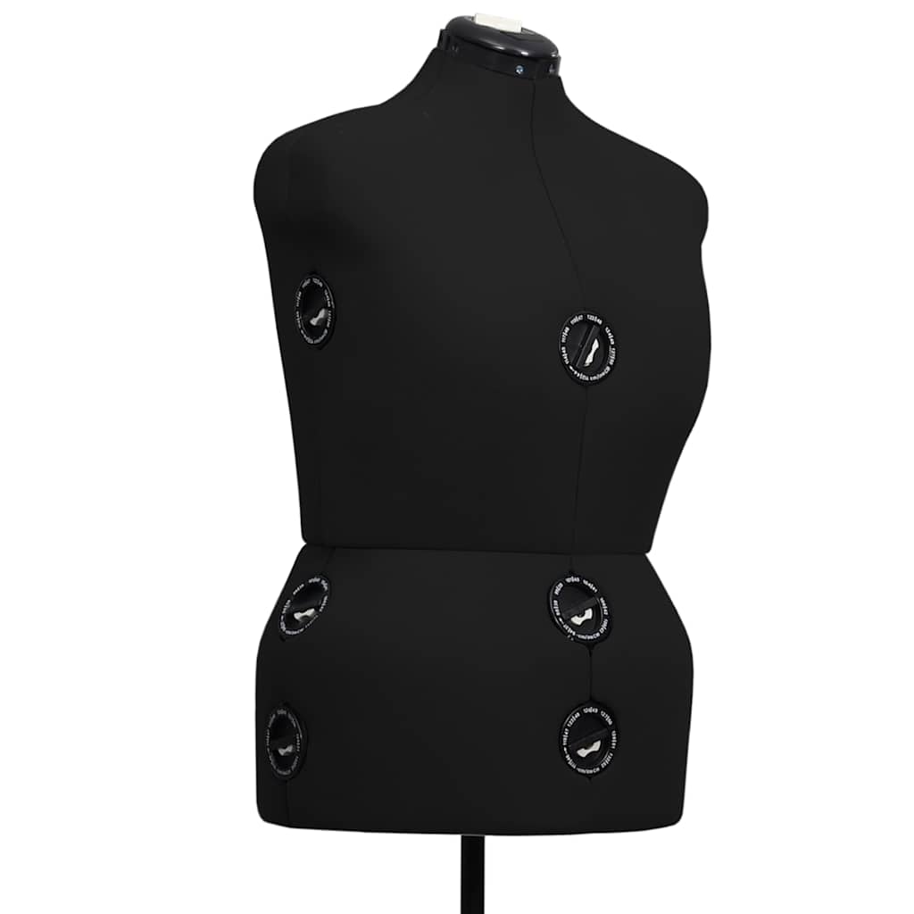Reguleeritav kleidimannekeen, naine, must, L, suurus 44-50