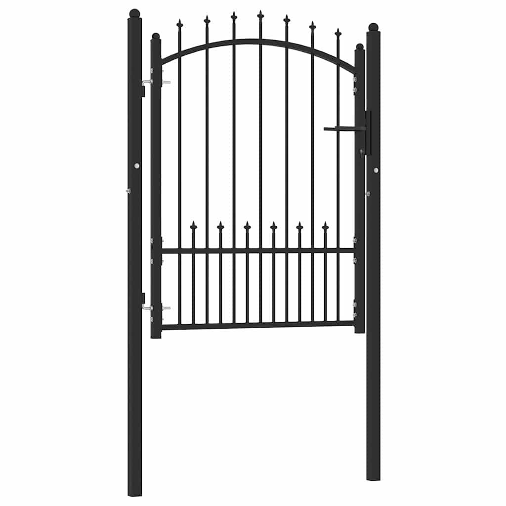 Aiavärav okkadega EMMEN 104 x 109,5 cm Lukustatav