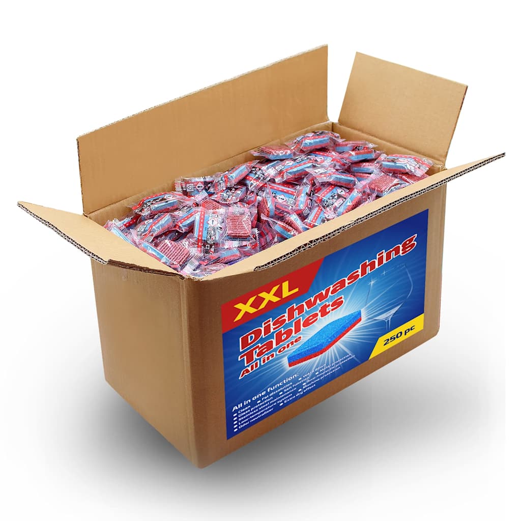 12 ühes nõudepesumasina tabletid 250 tk, 4,5 kg