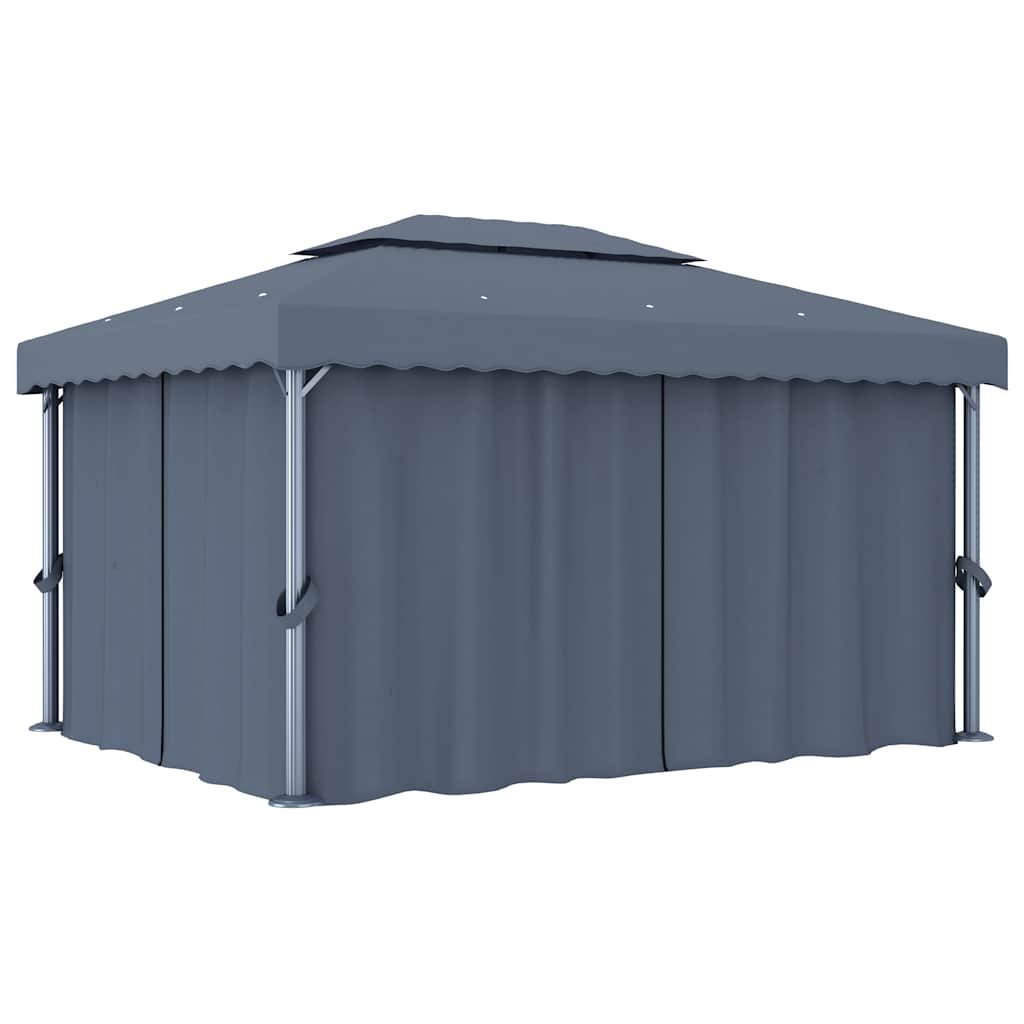 Varjualune kardinaga 4 x 3 m, antratsiithall, alumiinium