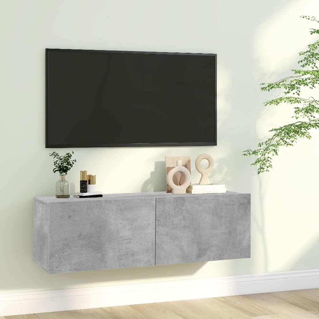 Telerikapp, betoonhall, 100 x 30 x 30 cm, tehispuit