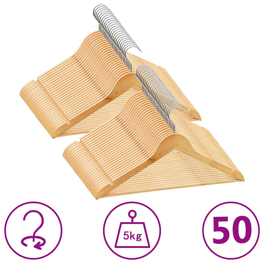 50 tk riidepuud, libisemiskindel, lehtpuit