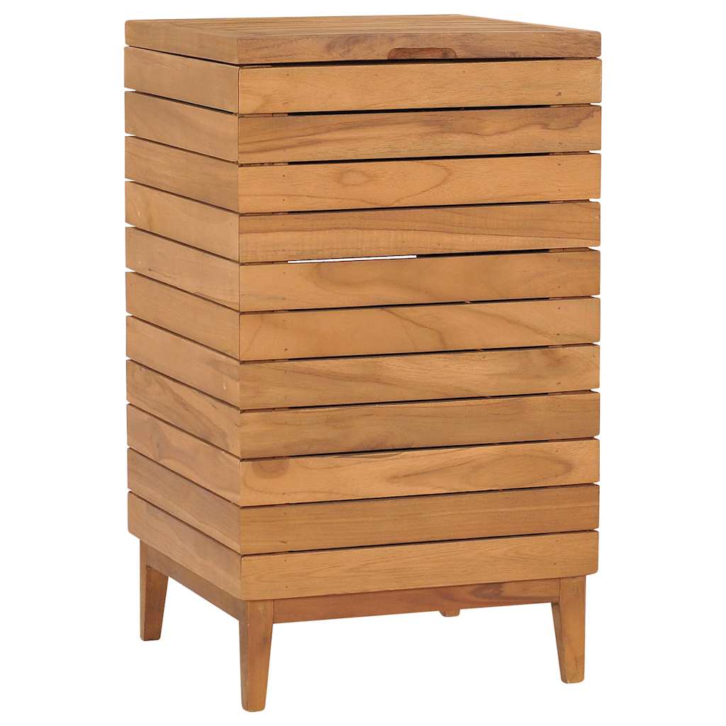 Pesukorv 40 x 40 x 70 cm tugevast tiikpuidust