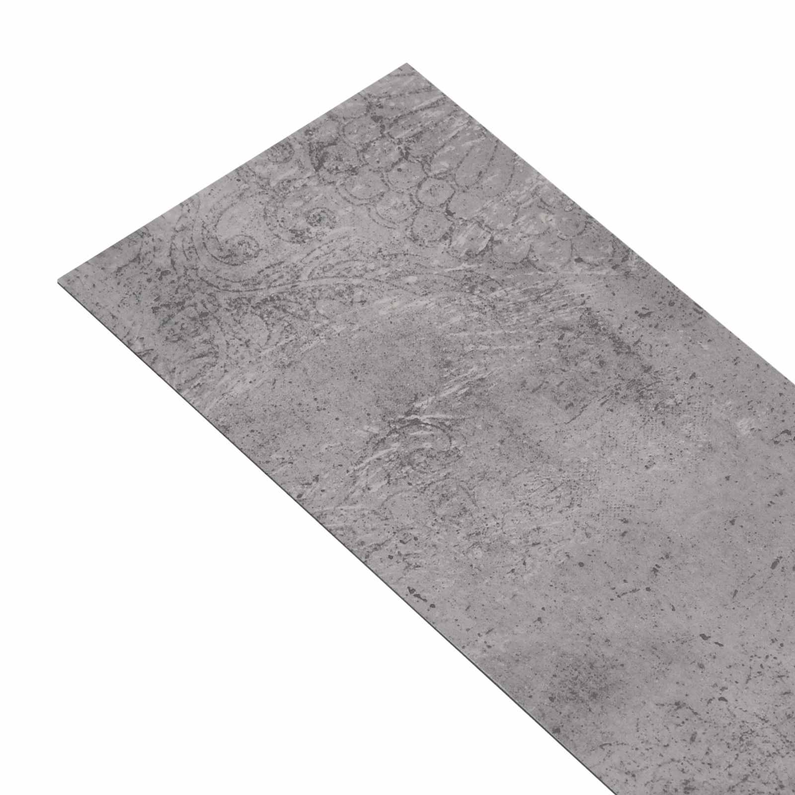 Isekinni jääv põrandaplaat Tsemendi pruun 4,46 m² 32 tk PVC