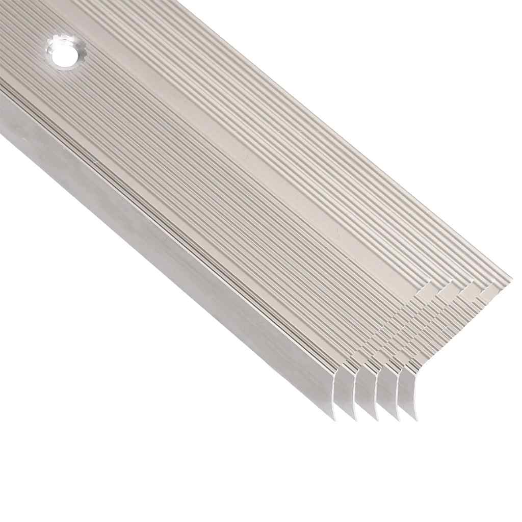 L-kujuline trepiliist 5 tk, alumiinium, 100 cm, šampanja