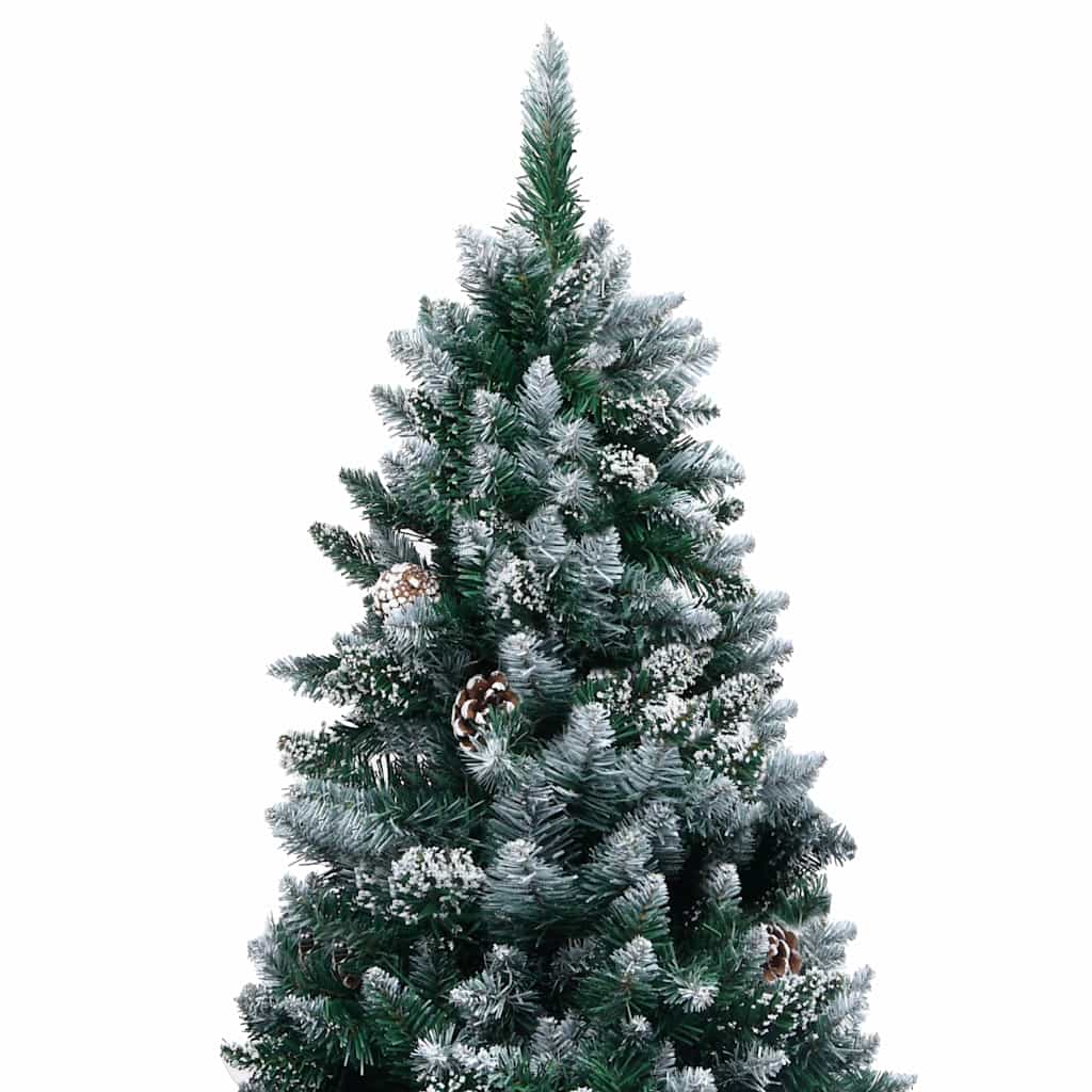 Kunstkuusk männikäbide ja valge lumega, 150 cm