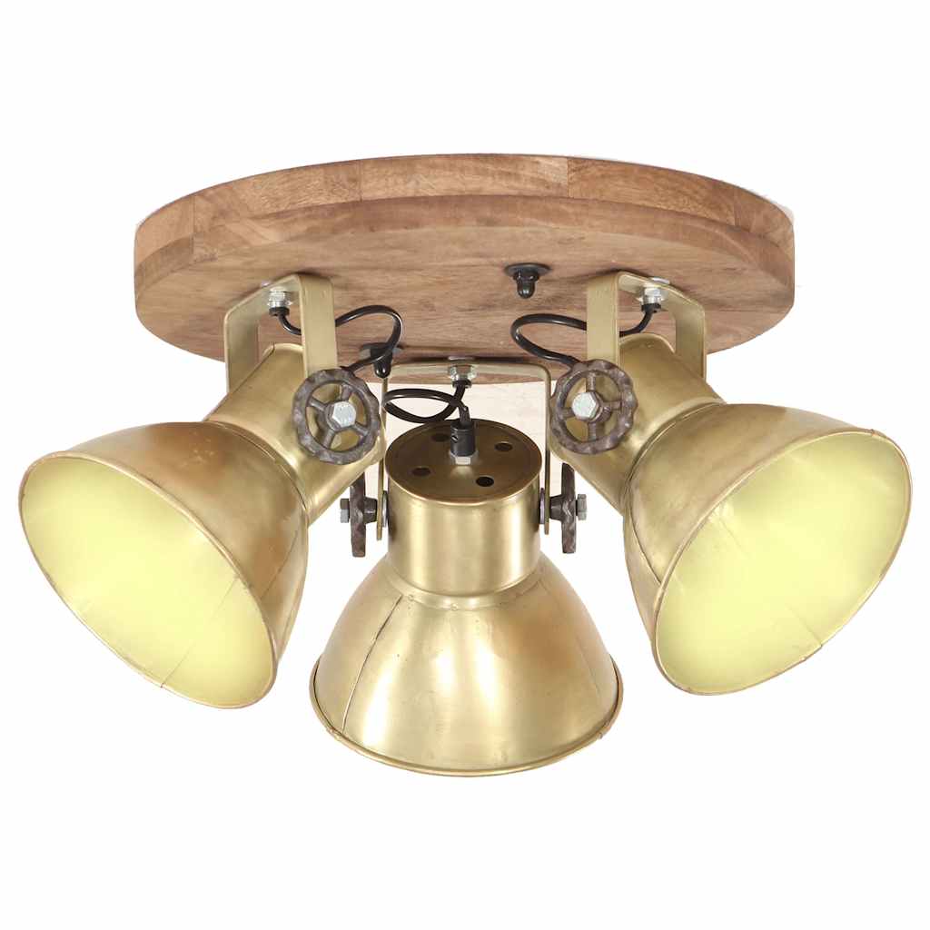 Tööstuslik laelamp 25 W messing 42 x 27 cm E27