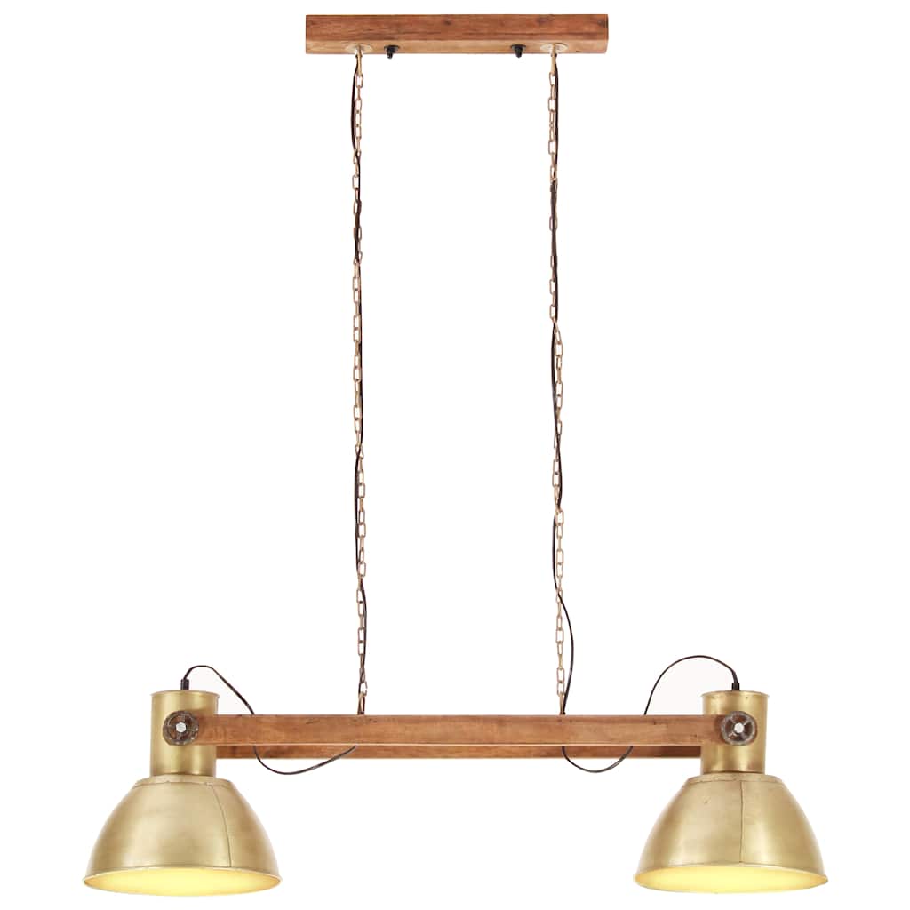 Tööstuslik laelamp 25 W, messing, 109 cm E27