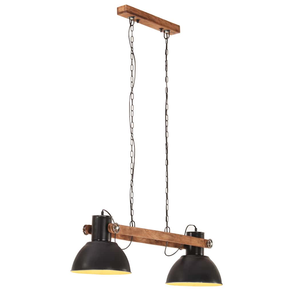 Tööstuslik laelamp 25 W must, 109 cm E27